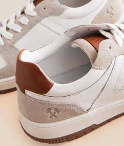 Activewear | Outpost Makers Dan Leather Sneaker White