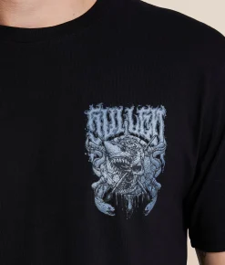 Tops|Graphic T-Shirts | Sullen Dark Depths T-Shirt Jet Black