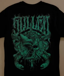 Tops|Graphic T-Shirts | Sullen Dark Depths T-Shirt Jet Black