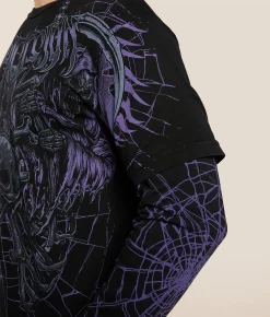 Affliction Darkness Falls T-Shirt Black Outlet