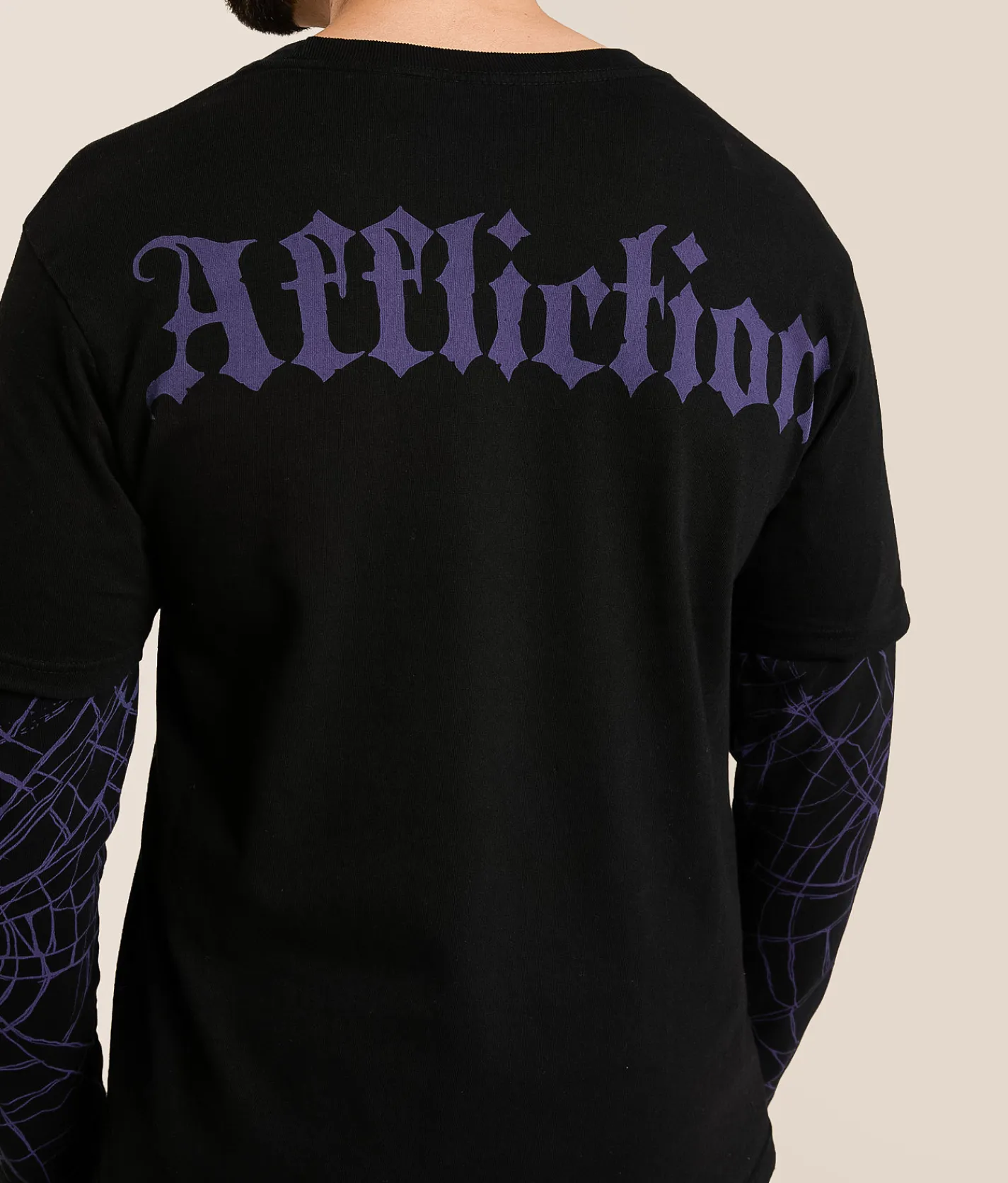 Tops | Affliction Darkness Falls T-Shirt Black