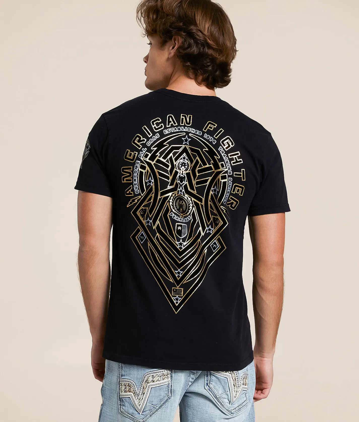 Tops|Graphic T-Shirts | American Fighter Darlington T-Shirt Black