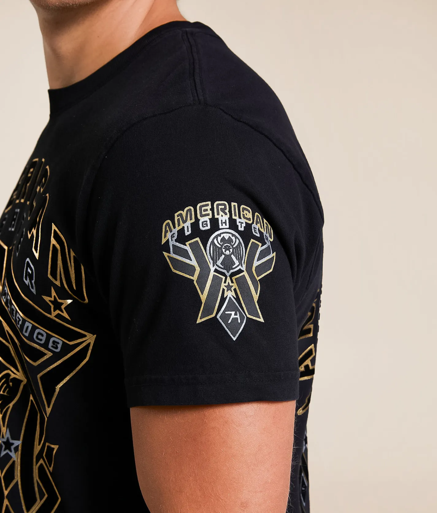 Tops|Graphic T-Shirts | American Fighter Darlington T-Shirt Black
