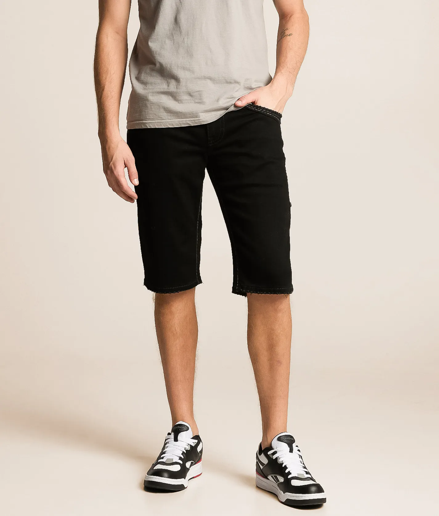 Bottoms|Shorts | Rock Revival Darnell 14" Stretch Short Darnell H205