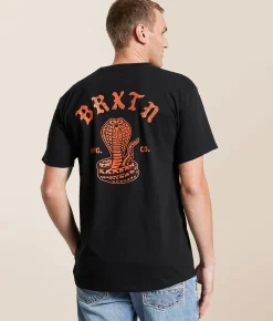 Graphic T-Shirts | Brixton Darver T-Shirt Black