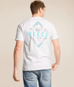 Graphic T-Shirts | Veece Data Drip T-Shirt White