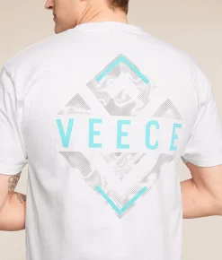 Graphic T-Shirts | Veece Data Drip T-Shirt White