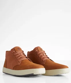 Timberland® Davis Leather Chukka Shoe Rust Nubuck