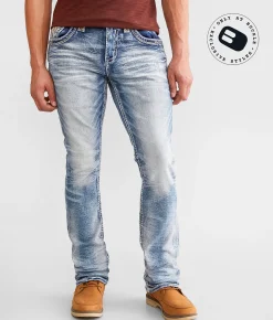 Rock Revival Daxton Stacked Slim Boot Stretch Jean Daxton TS203 Online