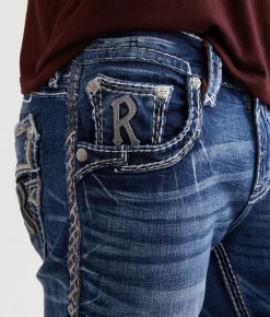 Bottoms|Rock Revival Jeans | Rock Revival Daxton Straight Stretch Jean Daxton J204
