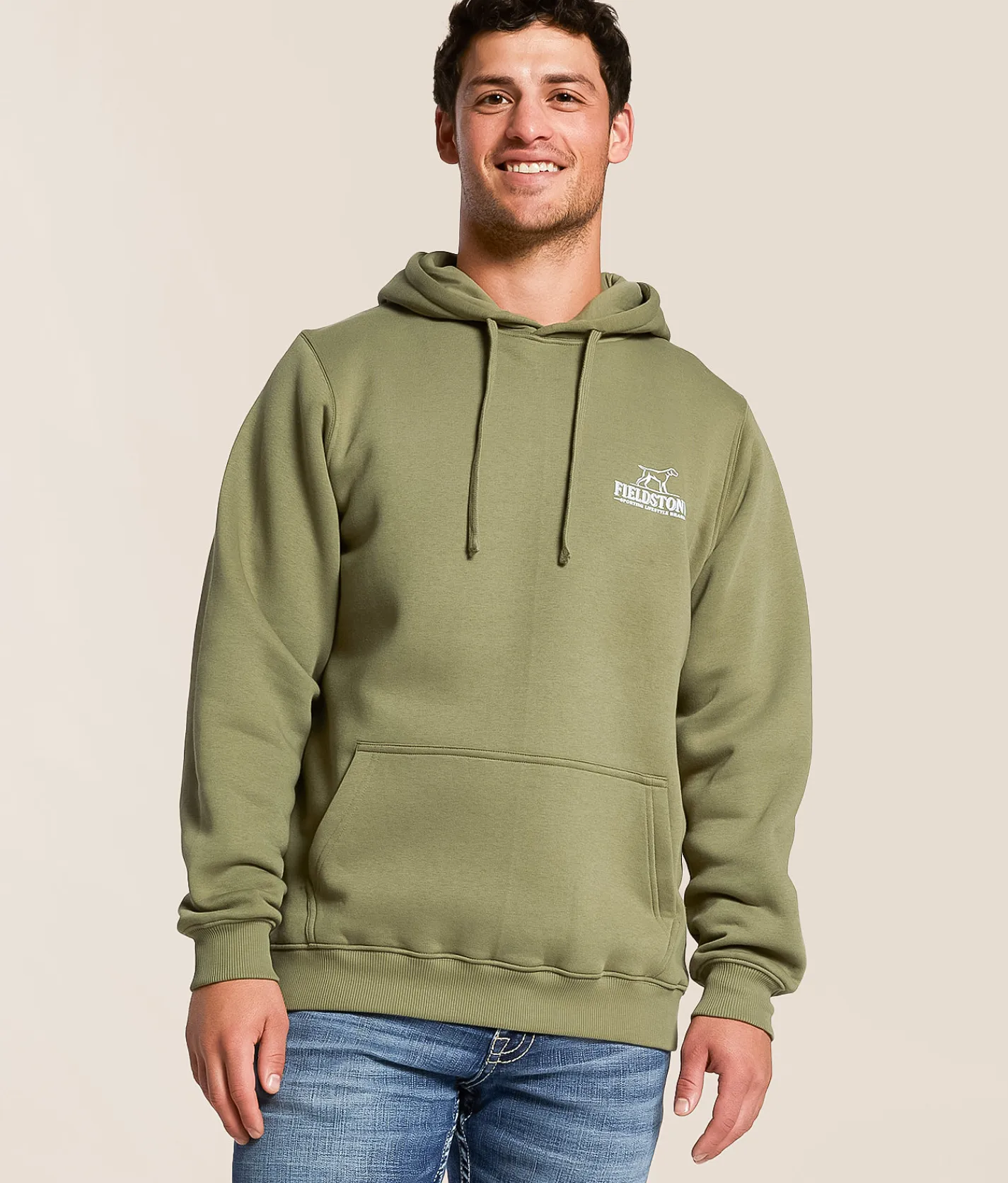 Tops | Fieldstone Day In The Field Hooded Sweatshirt Deep Lichen Green