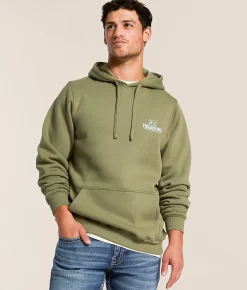 Tops | Fieldstone Day In The Field Hooded Sweatshirt Deep Lichen Green