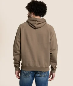 Tops | RVCA Dayshift Hooded Sweatshirt Mushroom