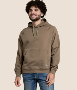 Tops | RVCA Dayshift Hooded Sweatshirt Mushroom