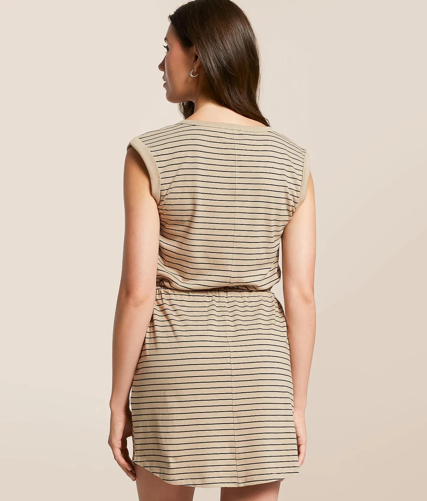 Z Supply Dayshift Striped Mini Dress Retreat Outlet