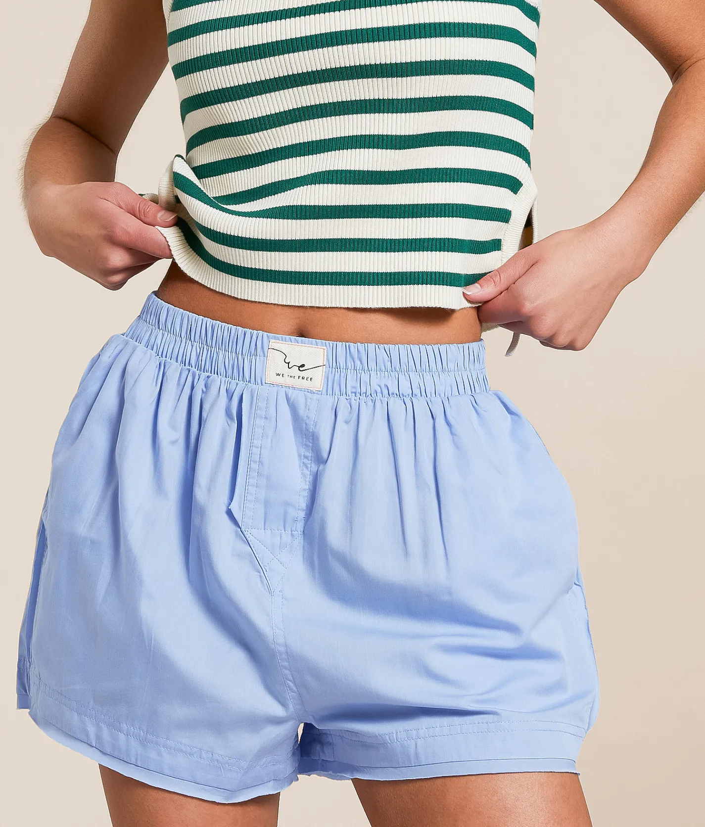 Bottoms|Shorts | Free People Day To Day Boxer Short Pink Peacock