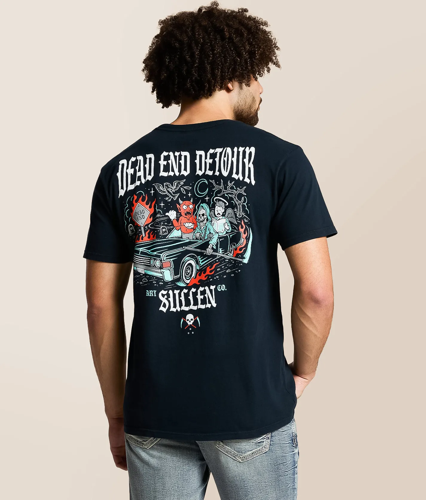 Sullen Dead End Detour T-Shirt Obsidian Online