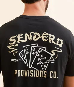 Graphic T-Shirts | Sendero Provisions Co. Dead Man's Hand T-Shirt Black