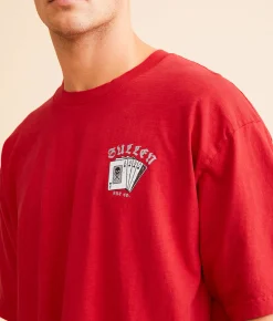 Graphic T-Shirts | Sullen Dead Man T-Shirt Equestrian Red