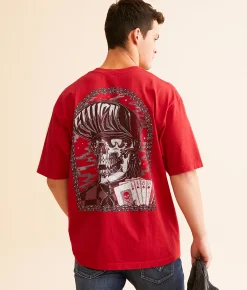 Graphic T-Shirts | Sullen Dead Man T-Shirt Equestrian Red