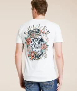 Graphic T-Shirts | Sullen Deal Me In T-Shirt Antique White