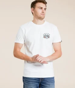 Graphic T-Shirts | Sullen Deal Me In T-Shirt Antique White