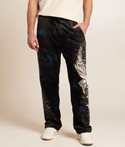 Affliction Death Eyes Fleece Pajama Pant Multi Colored Outlet