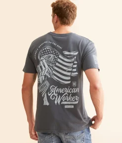 Graphic T-Shirts | Howitzer Death Grip T-Shirt Turbulence