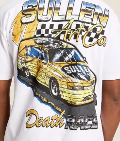 Graphic T-Shirts | Sullen Death Race T-Shirt White