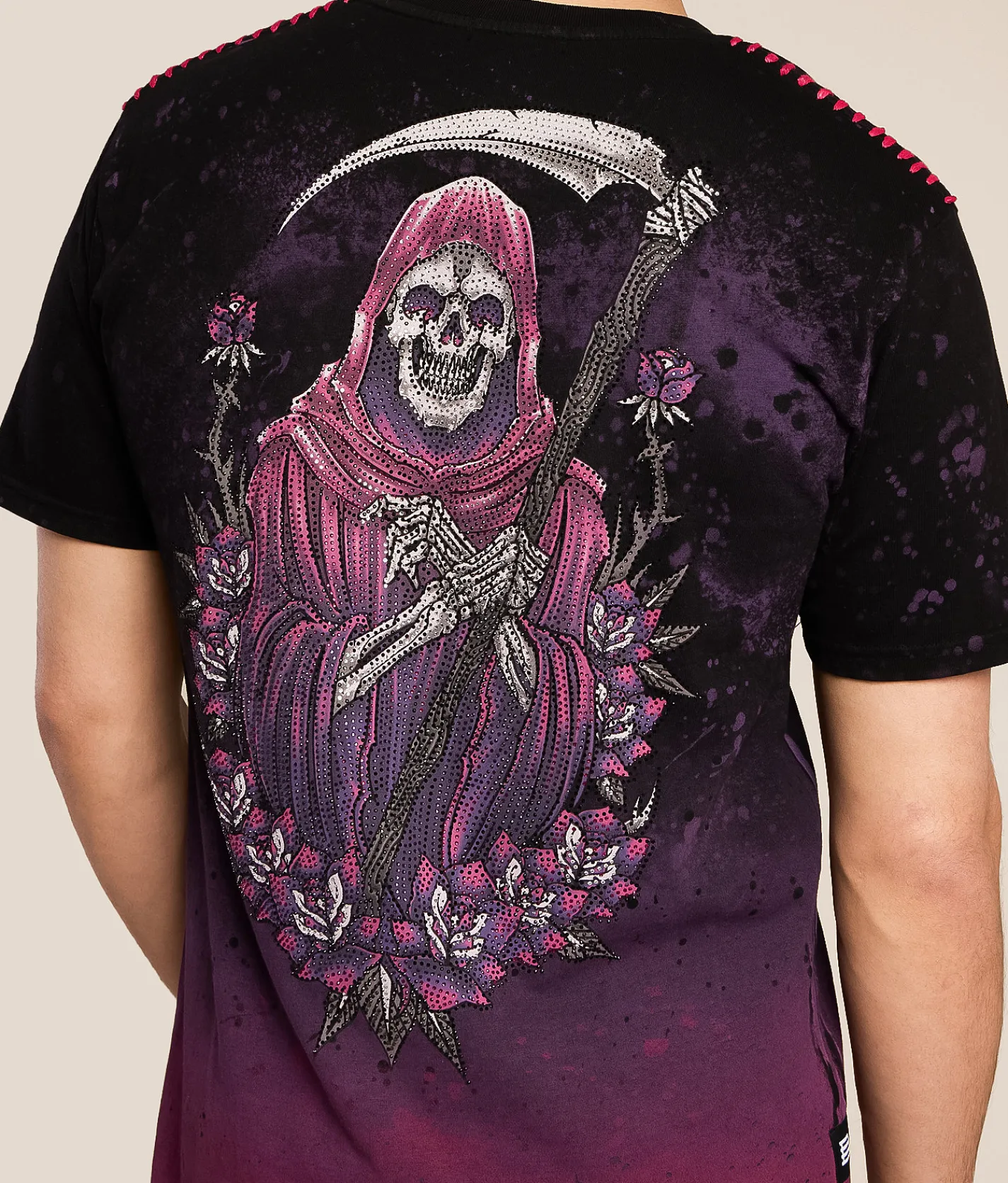 Graphic T-Shirts | Affliction Death Wager T-Shirt Black
