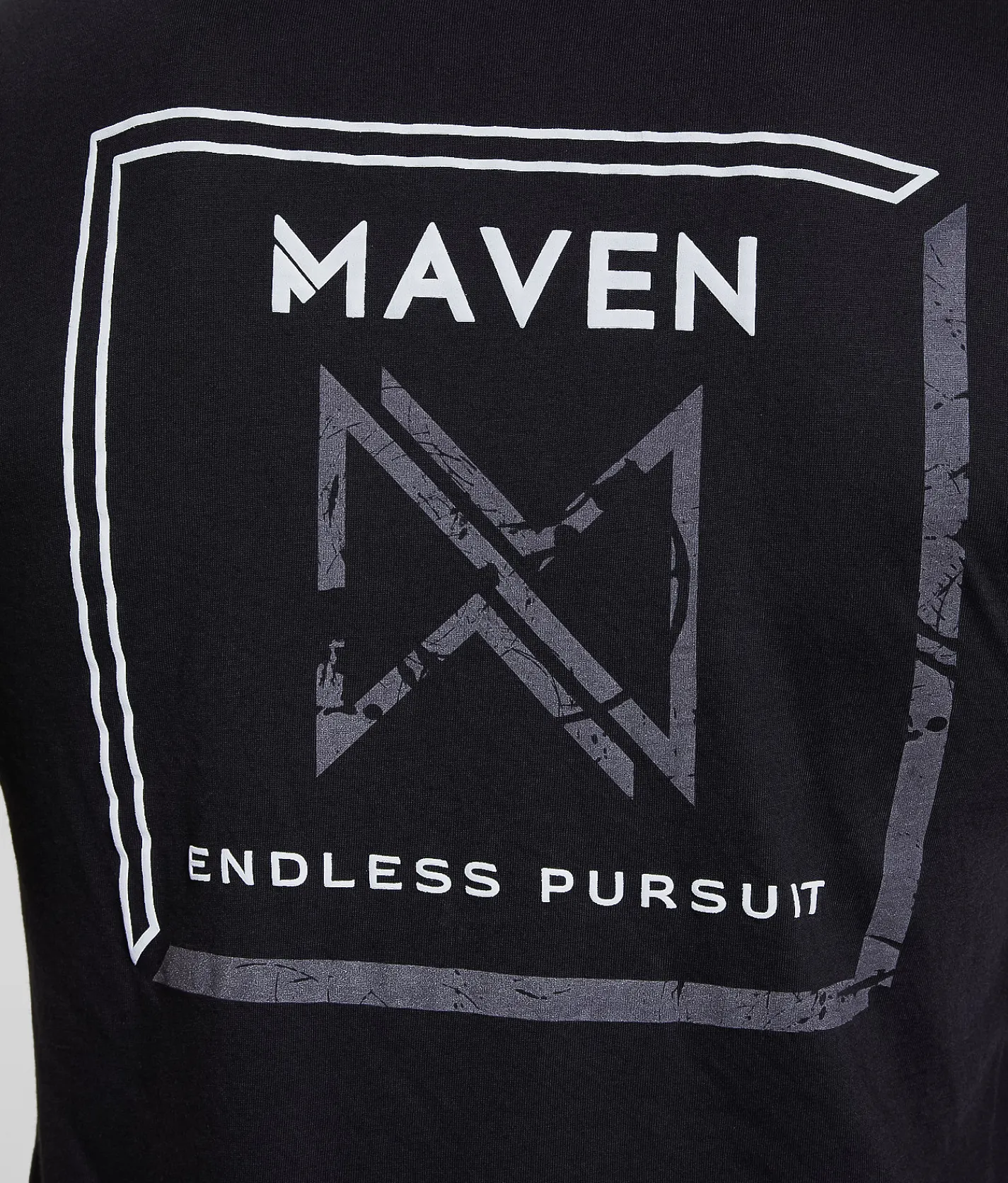 Tops|Graphic T-Shirts | Maven Co-op Debossed T-Shirt Black