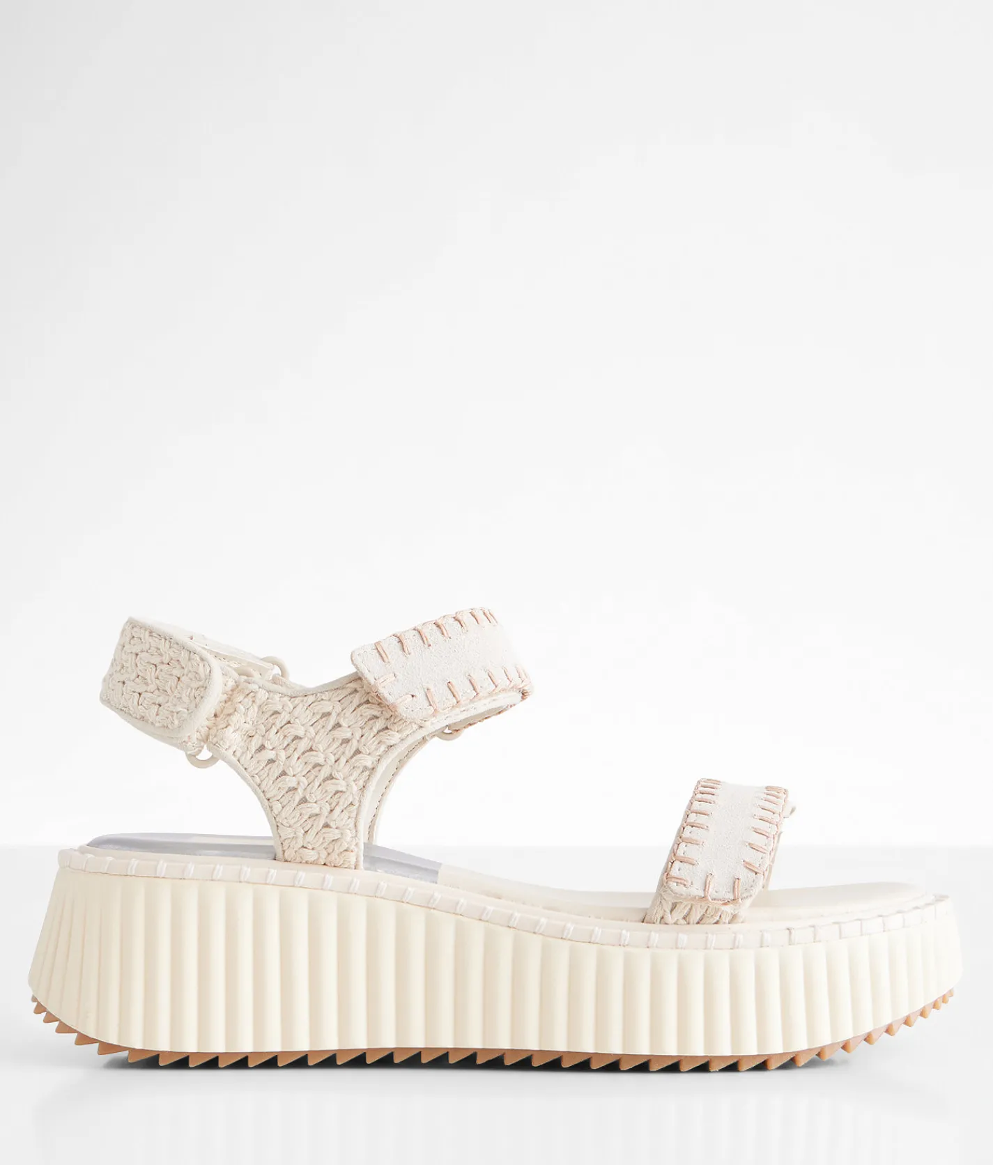 Dolce Vita Debra Flatform Sandal Ivory Suede Online