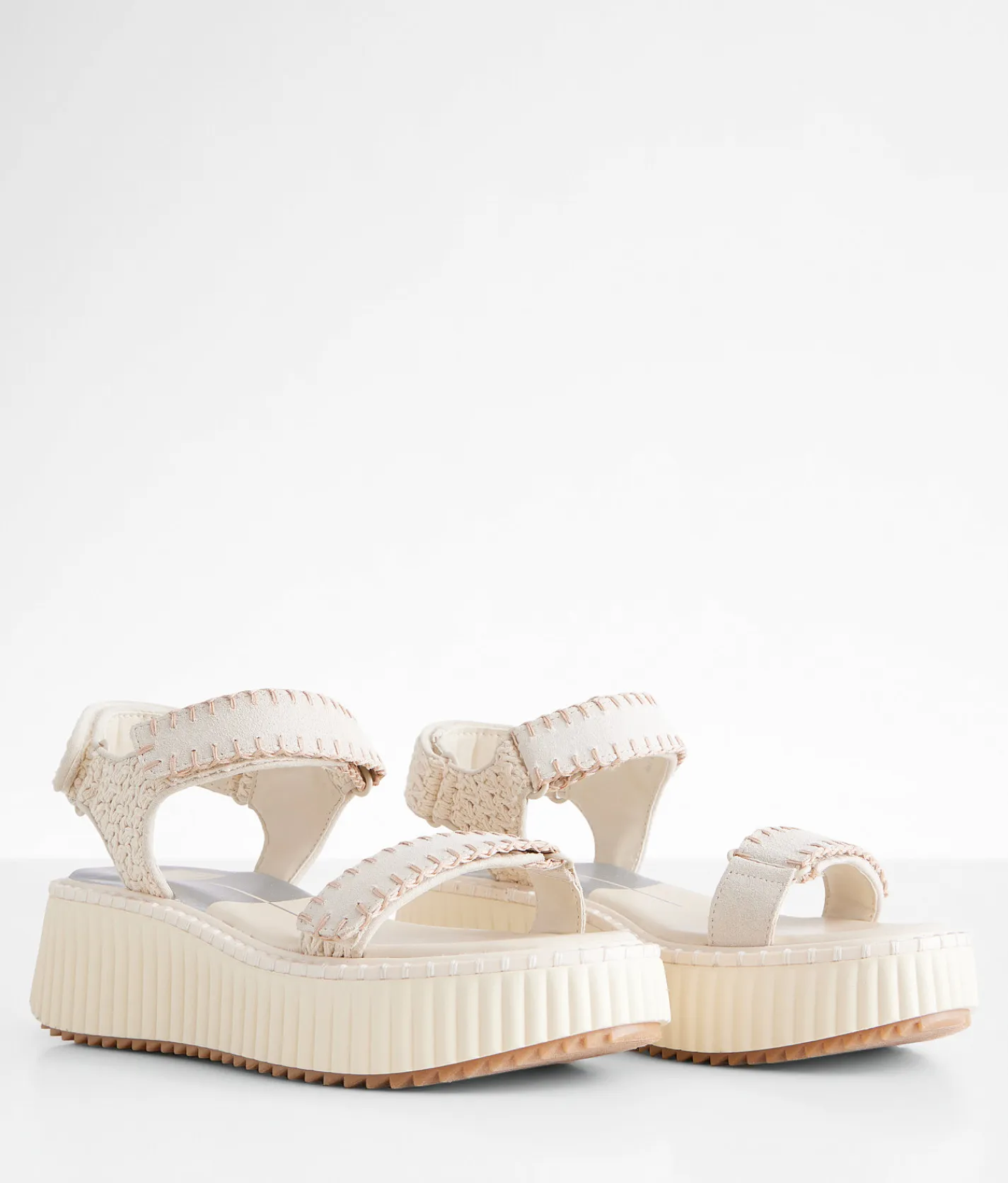 Dolce Vita Debra Flatform Sandal Ivory Suede Online