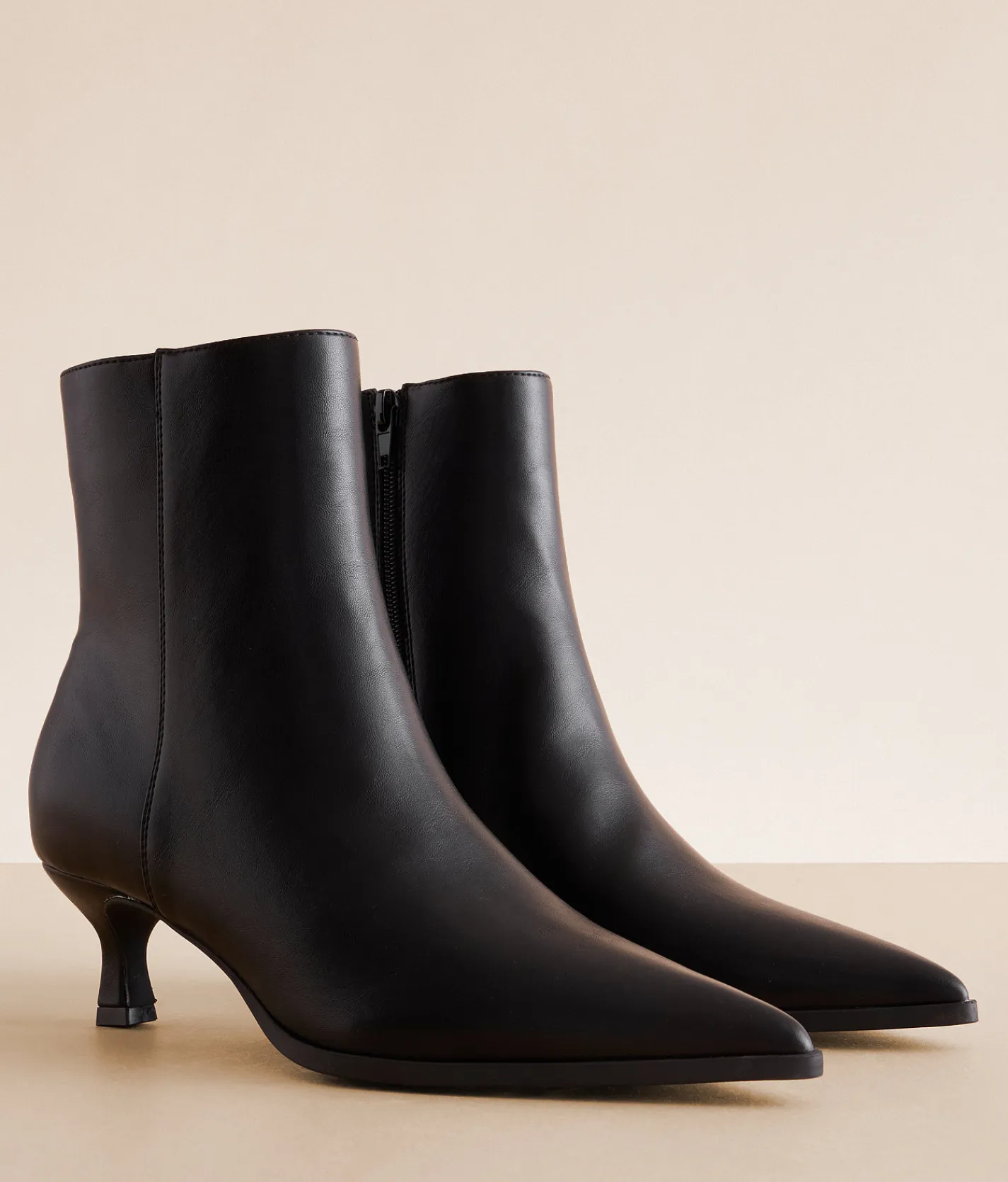 Madden Girl Debra Kitten Heel Ankle Boot Black Online