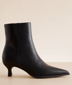 Madden Girl Debra Kitten Heel Ankle Boot Black Online