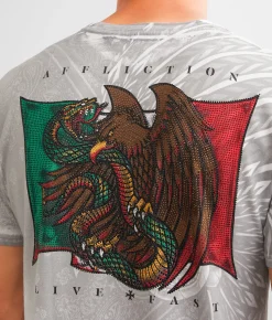 Graphic T-Shirts | Affliction Deep Heritage T-Shirt White