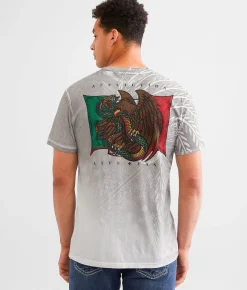 Graphic T-Shirts | Affliction Deep Heritage T-Shirt White