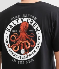 Salty Crew Deep Reach T-Shirt Black Best
