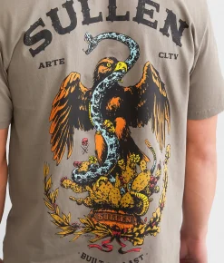 Sullen Defender T-Shirt Moon Mist New