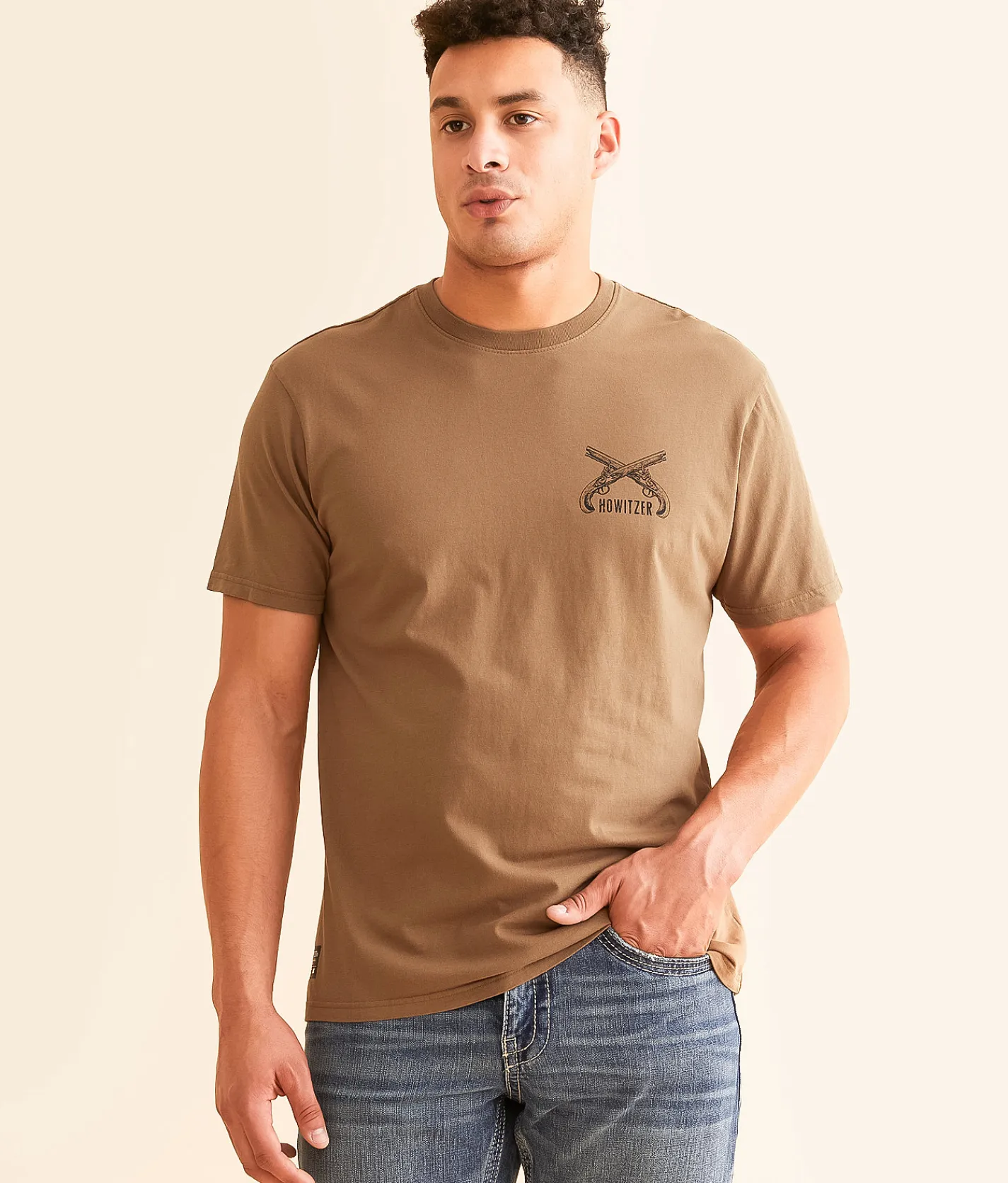 Howitzer Defend Me T-Shirt Timberwolf Sale