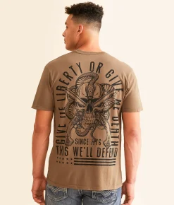 Howitzer Defend Me T-Shirt Timberwolf Sale