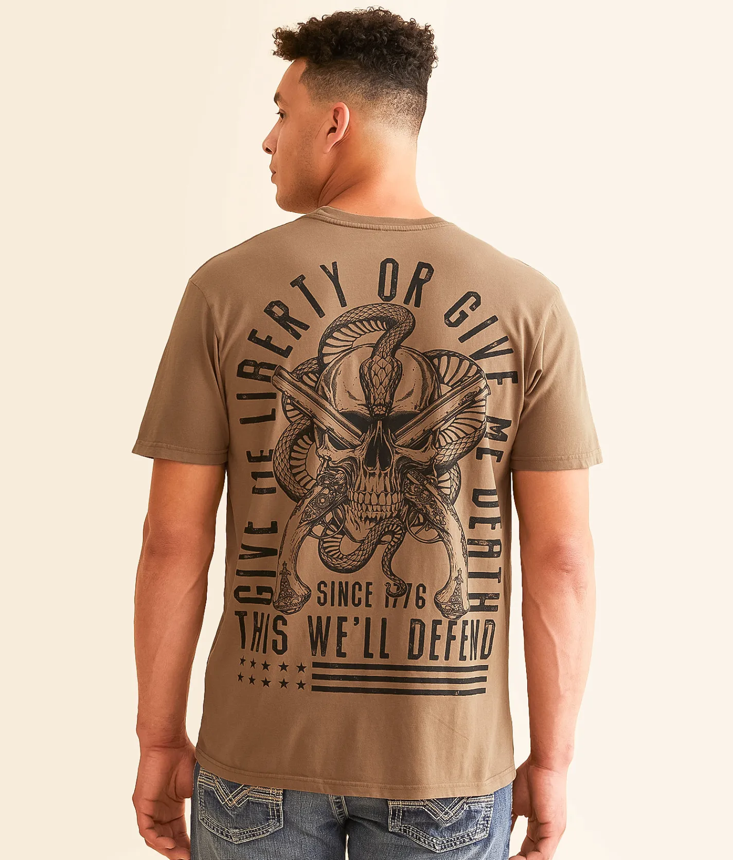 Howitzer Defend Me T-Shirt Timberwolf Sale