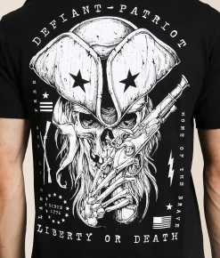 Howitzer Defiant T-Shirt Black New