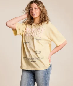Modish Rebel Delicate Wonder Oversized T-Shirt Double Cream Online