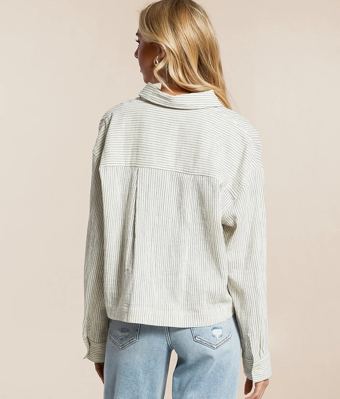 Z Supply Del Mar Striped Shirt Natural Best