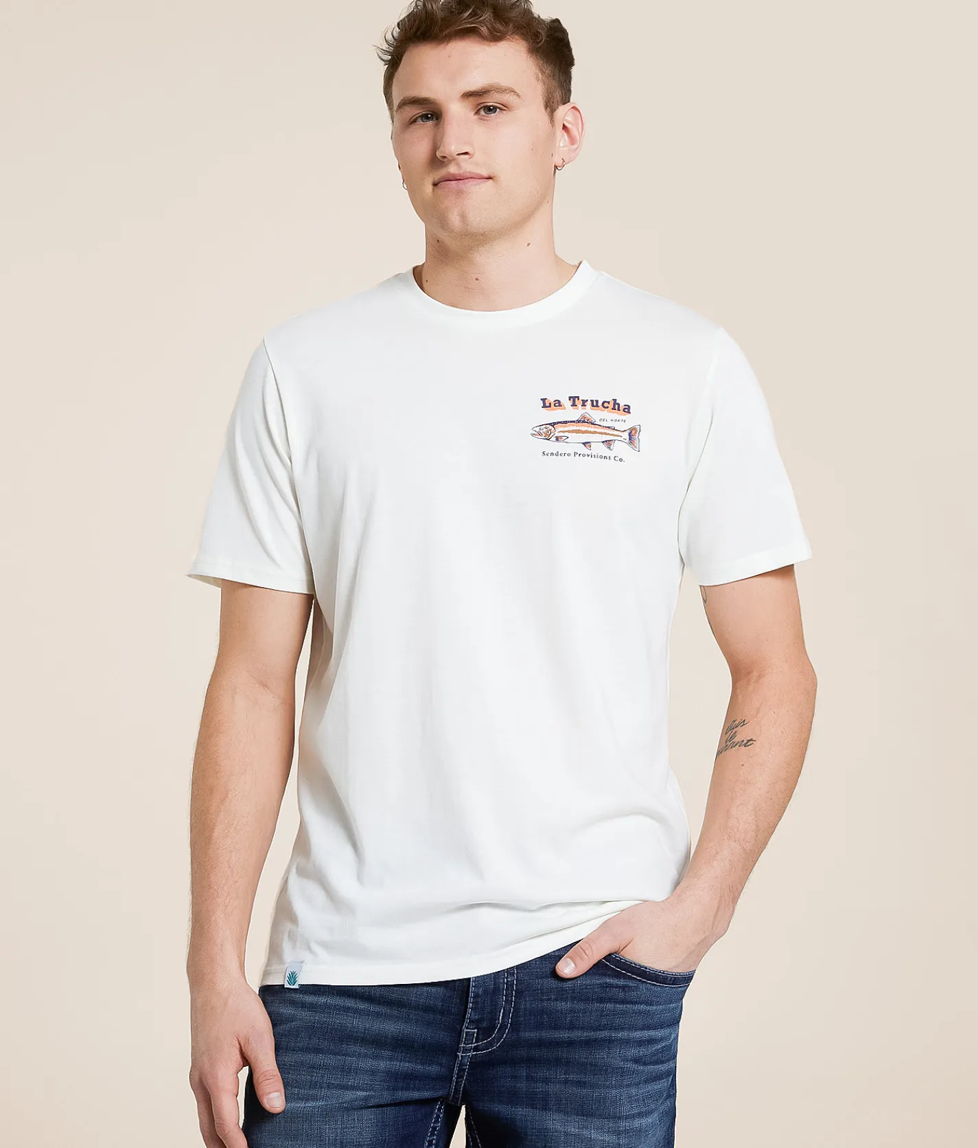 Graphic T-Shirts | Sendero Provisions Co. Del Norte T-Shirt Vintage White