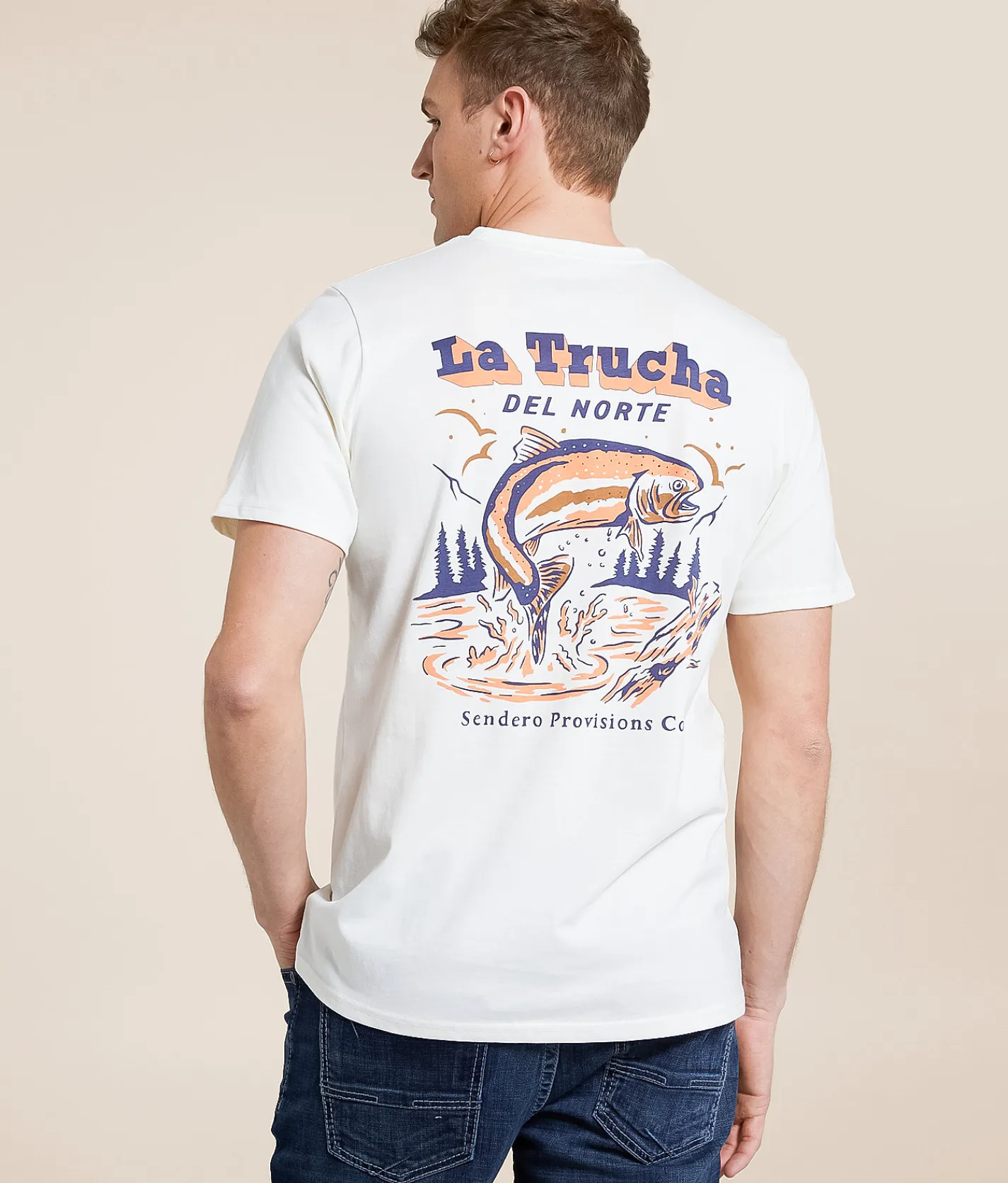 Graphic T-Shirts | Sendero Provisions Co. Del Norte T-Shirt Vintage White