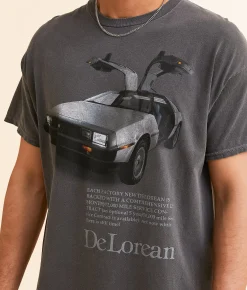 Goodie Two Sleeves DeLorean T-Shirt Black Outlet