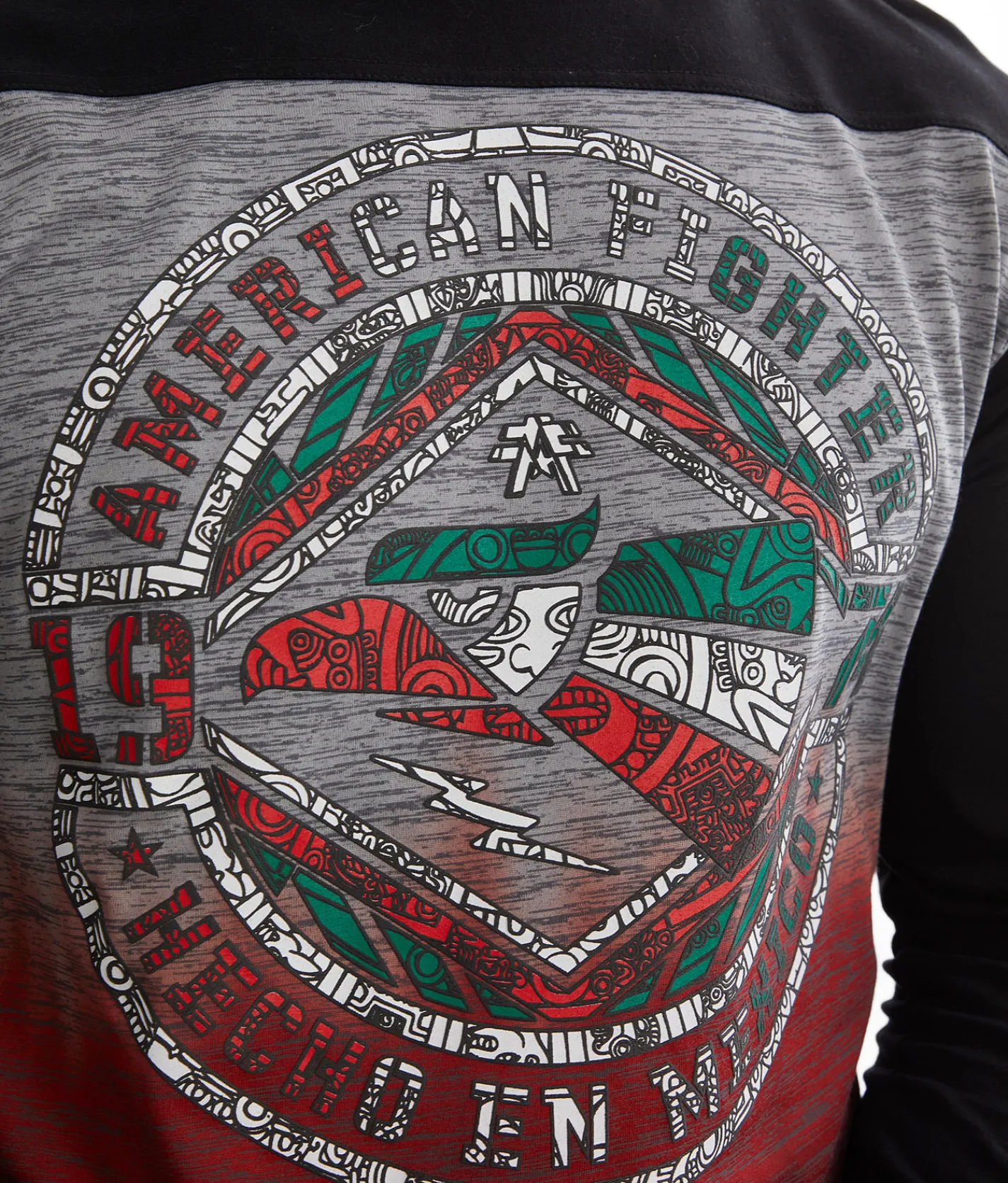 American Fighter Del Rio T-Shirt Black Heather Grey Discount