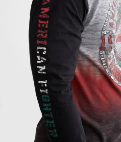 American Fighter Del Rio T-Shirt Black Heather Grey Discount